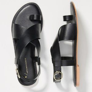 Anthropologie Perdita Toe Loop Sandals
